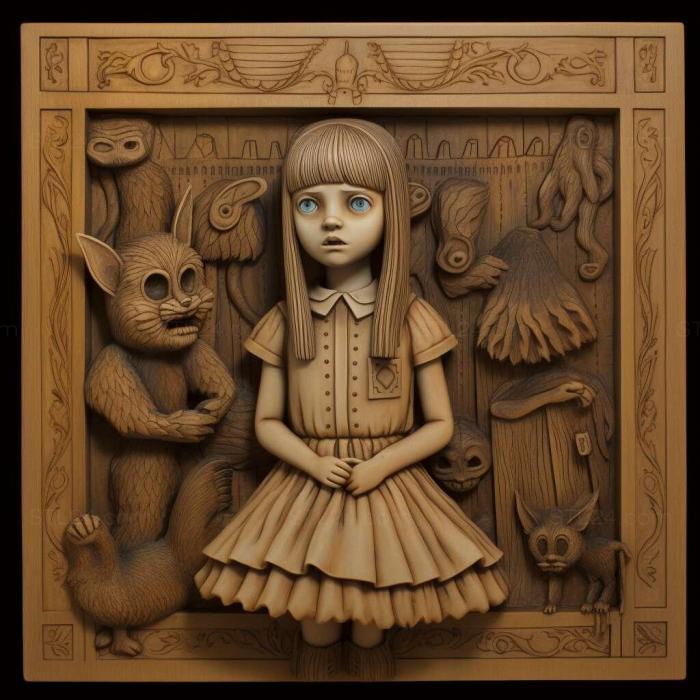 Games (Fran Bow 1, GAMES_19133) 3D models for cnc